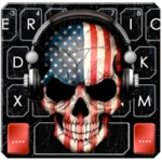 Logo of America Dj Skull Keyboard Them android Application 